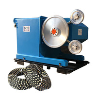 Machine à scier au fil diamanté pour l'extraction de blocs de granit et de marbre dans les carrières