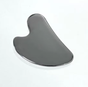 Gua Sha facial de acero inoxidable para belleza - Product Image 1