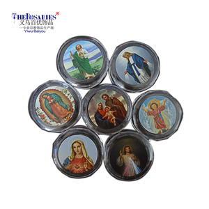 Rosary Packing Box with Saint Picture Rosary Necklace Bracelet Package Gift box