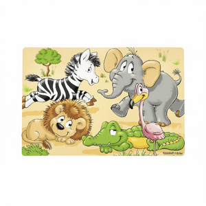 Ritzenhoff & Breker Happy Zoo <b>Placemat</b> Kids Dining Animal Design - Product Image 2