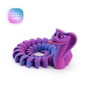Feeron 3D-Gedrucktes PLA Flexibles Gelenkiges Langlebiges Schlangen-Spielzeug für Kinder Realistisches Fidget-Spielzeug 34cm Modell DPT-01 Spaßiges Geschenk für Jungen & Mädchen - Product Image 6