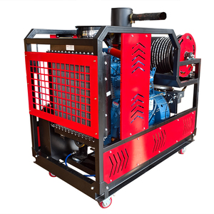 <span class=keywords><strong>LICHI</strong></span> - Bomba de Alta Presión para Limpieza con Motor Diésel de 4 Cilindros y 62 HP, 130 LPM, Máquina de Dragado de Tuberías de Gran Caudal con Control Remoto - Product Image 4