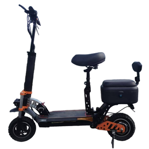 Monopattino Elettrico Pieghevole da 10 Pollici Nero Classico con Sedile, 2 Ruote, per Donne e Uomini, Acquista Online dalla Cina con Offerta Speciale - Product Image 1