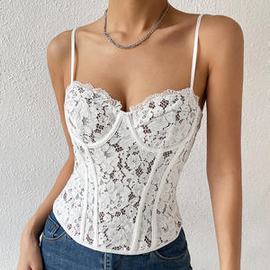 Новый дизайн, женское кружевное боди, корсет, нижнее белье, топ, женское сексуальное бюстье, жилет, нижнее белье - Product Image 4