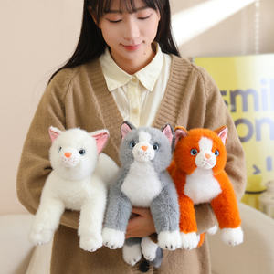 Peluche de Gato <span class=keywords><strong>Persa</strong></span> de Simulación Suave y Realista, Juguete de Peluche de Gato <span class=keywords><strong>Persa</strong></span>, Regalo de Cumpleaños para Niños - Product Image 4