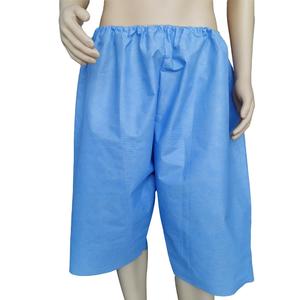 Elastic Waist SMS Non-woven Examination Pants <strong>Modesty</strong> and Dignity <strong>Shorts</strong> Colonoscopy <strong>Short</strong> with Back Opening and Pareo - Product Image 5