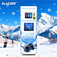 Distributeur automatique de nettoyage de casques de moto et de ski à vapeur sanitaire entièrement automatique avec parfum, Haloo Factory