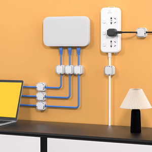 Nouveaux Organisateurs de Câbles Magnétiques Réglables – Lot de 6 Clips Adhésifs Puissants pour Bureau - Product Image 3