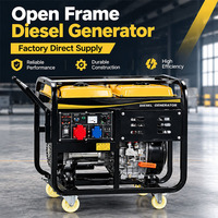 Generator Diesel Portabel Grosir dengan Desain Roda untuk Irigasi Pertanian dan Penggunaan Pertanian