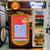 Máquina Expendedora de Pizza Comercial Totalmente Automática Directo de Fábrica, Pantalla Táctil Digital, Pago con Monedas, Tarjeta y Código QR, Compatible con Tecnología Inteligente