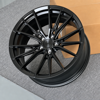 Jantes forgées concaves profondes style CF-4 18-21 pouces 5x112 5x114.3 noir mat pour Audi RS3 8Y 8V S3 8V A3 8Y