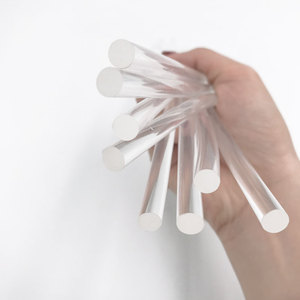 Barras de Pegamento Termofusible Transparente al 100% de Bajo <span class=keywords><strong>Precio</strong></span>, 11 mm, para Manualidades, Regalos, Pegamento Transparente Elástico para Empaque - Product Image 3