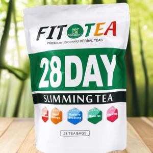 Thé Oolong Herbal Fit 28 jours, extrait d'aloe vera, infusé de vitamines, ingrédients minceur cultivés à l'état sauvage de qualité alimentaire, flacon de 0,5 g - Product Image 1