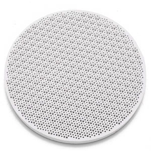 เครื่องทำความร้อนเซรามิกแบบ Cordierite 400 cpsi แผ่นรังผึ้งอุตสาหกรรมอินฟราเรดสำหรับระบบหัวเผา - Product Image 1