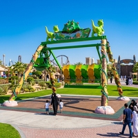 Manège Nova Rides Dinosaur Happy Swing, balançoire pour enfants à 30 degrés, équipement d'amusement, manèges pour adultes