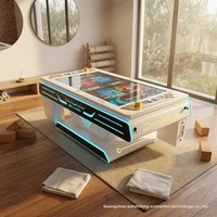 Équipement de jeu d'arcade en métal, billard numérique 3D, mahjong, machines de divertissement commerciales à monnayeur, en ligne, garantie 1 an
