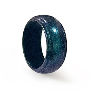 Bague en silicone SiR caméléon incurvée bague de mode sportive européenne et américaine directe du fabricant largeur 8.7MM - Product Image 1