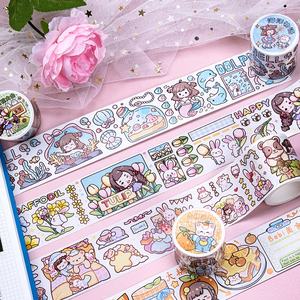 Cinta Adhesiva Decorativa Kawaii de Alta Calidad Personalizada para Scrapbooking, Fabricante de Cinta Washi - Product Image 2