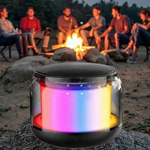 Xách tay mini không dây USB Loa RGB LED chiếu sáng loa siêu trầm Stereo âm thanh hộp âm nhạc cho máy tính điện thoại di động TOP BT Loa - Product Image 2