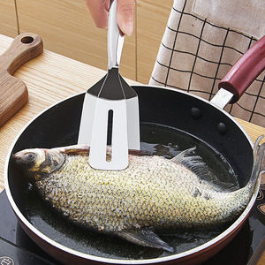 Pince de barbecue en acier inoxydable, spatule de cuisson pour steak, idéale pour les buffets – Vente en gros - Product Image 3