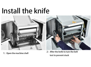 Commercial <b>Pasta</b> Fresh Noodle Maker Press Cutting <b>Machine</b> Noddles Making Noddle <b>Machine</b> - Product Image 3