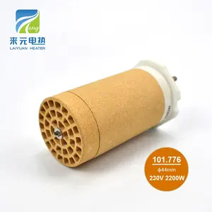 Laiyuan 101.776 440v 3600w élément chauffant en céramique pour réchauffeur d'air chaud LE3300