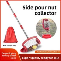 Hot-Selling Inverted Nut Collector Noyer Picker Chestnut Golf Ball Retriever Tool Side-Inverted Nut Collector Walnut Golf