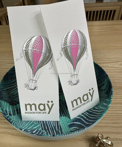 Tùy chỉnh tinh khiết bông thẻ kinh doanh cá nhân thiệp chúc mừng logo dập nổi bù đắp in ấn thanh lịch ưa thích Giấy Cảm ơn bạn lưu ý - Product Image 3