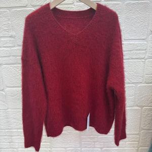 <span class=keywords><strong>Pull</strong></span> en laine tricoté pour <span class=keywords><strong>femme</strong></span>, <span class=keywords><strong>col</strong></span> en <span class=keywords><strong>V</strong></span>, <span class=keywords><strong>prix</strong></span> d'usine, hiver 2026, épais, doux pour la peau - Product Image 5