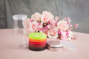 Tùy Chỉnh 240Ml <span class=keywords><strong>340Ml</strong></span> 420Ml 4Oz 8Oz Rõ Ràng Miệng Rộng Lọ Nhựa Cho Thức Ăn Vật Nuôi Kẹo Đường Lưu Trữ Cho Cookie Sô Cô La Lưu Trữ - Product Image 3