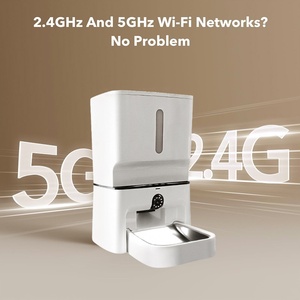 Su misura 7L automatico giocattolo per gatti macchina fotografica girevole Laser intelligente cane cibo per gatti alimentatore a batteria per animali domestici ciotole di plastica - Product Image 5