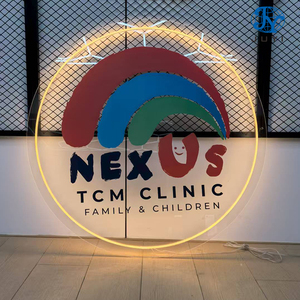 Letrero Comercial Electrónico Personalizado con Letras LED Iluminadas para Barbería, Salón de Belleza, Tienda de Autos, Luminoso e Impermeable - Product Image 1
