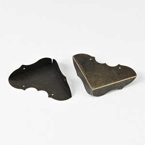 Bat And Bird Shaped Antique <b>Corner</b> <b>Protectors</b> Zinc Alloy 3 5 Mm Thickness For Wooden Box Decorative Use - Product Image 3