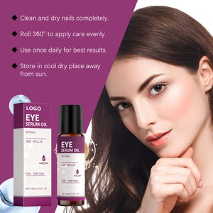 Suero en Aceite con Retinol y Vitamina E para el Contorno de Ojos, 10 ml, Marca Privada OEM, Calmante, Nutritivo e Hidratante, con Aplicador de Rodillo para el Cuidado Diario Reafirmante del Área de los Ojos - Product Image 2