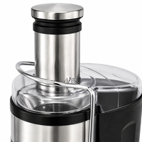 Mixeur-presse-agrumes polyvalent 1000 ml en acier inoxydable, mixeur électrique domestique pour jus d'orange et de fruits