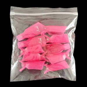 <span class=keywords><strong>Pince</strong></span> à ongles en plastique pour enlever le <span class=keywords><strong>vernis</strong></span>, dissolvant <span class=keywords><strong>de</strong></span> <span class=keywords><strong>vernis</strong></span> UV, outil <span class=keywords><strong>de</strong></span> manucure, 2x5cm, 10 pièces/sac - Product Image 1