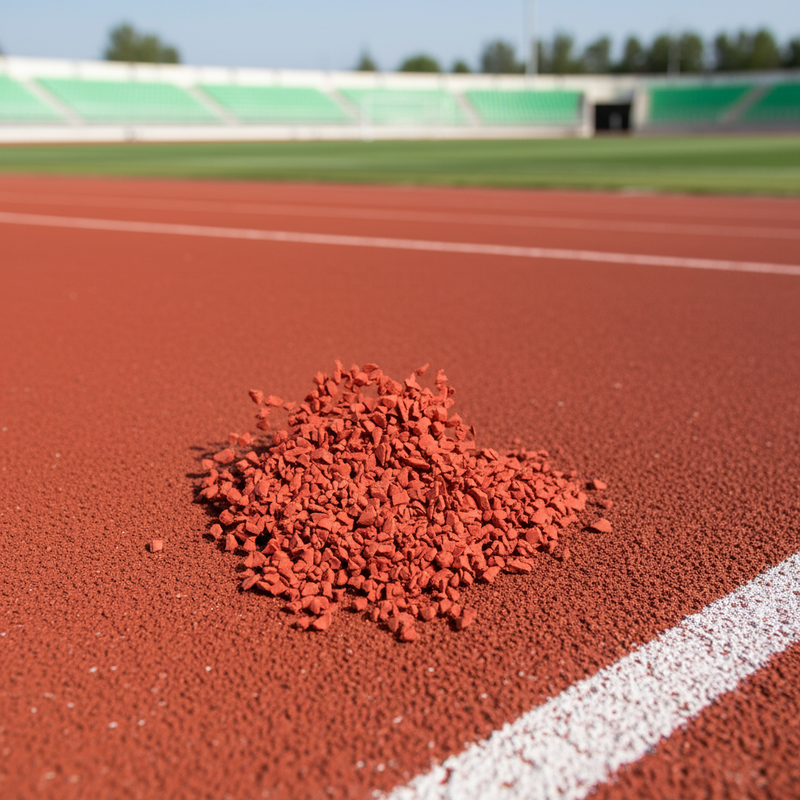 EPDM Rubber Granules Colorful Anti static