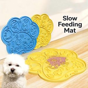Tapis de Manger Lent en Silicone Personnalisé avec Ventouses Anti-Étouffement pour Animaux de Compagnie, Tapis de Léchage pour Chiens, Gamelle pour Animaux – Vente Chaude en Gros - Product Image 2