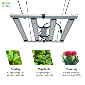 Trên bán đầy đủ <span class=keywords><strong>specrum</strong></span> LED phát triển ánh sáng 240 Wát có thể gập lại tăng trưởng ống 4 thanh lm281b cho lều trồng - Product Image 4