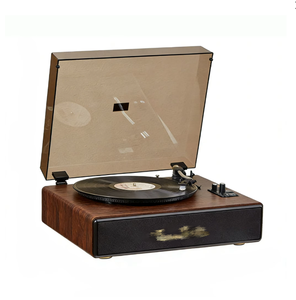 Hot Sale Multifunctional Turntable Record Player 5.3 <b>USB</b> FM Retro BT Record Player Radio Vintage Remote Control Home Audio Decor - Product Image 1