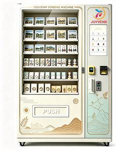Distributeur automatique de souvenirs JOYVEND personnalisable avec verre trempé et options de paiement multiples pour les attractions touristiques et les aéroports - Product Image 2