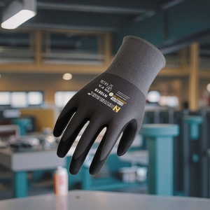 Guantes de Trabajo de Seguridad Industriales Duraderos, Bien Ventilados, para Trabajo Mecánico, para Mayor Comodidad y Protección - Product Image 1