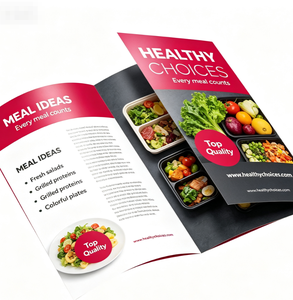 Folleto <span class=keywords><strong>de</strong></span> Introducción a Suplementos Nutricionales Personalizado, Impreso a Todo Color, Folleto Publicitario para Tienda <span class=keywords><strong>de</strong></span> Alimentos Saludables - Product Image 5