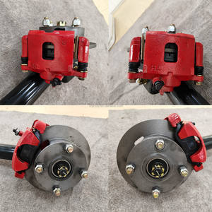 Custom 47 pouces Heavy Duty ATV/UTV Essieu avant 4 boulons Moyeu à disque de 220mm Longueur 1200mm Essieu avant Tournant à <span class=keywords><strong>gauche</strong></span> à droite - Product Image 3