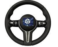 Volant de voiture en cuir en stock pour BMW F30 F10 F15 F36 F20 F22 F25 F32 M3 M5 E46 E60 E70 E90 E91 M Volant sport