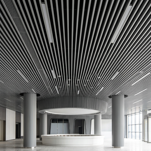 Panneau mural suspendu en aluminium pour décoration intérieure - Product Image 1