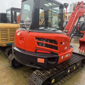 รถขุดตีนตะขาบ Kubota KX165 มือสอง เครื่องยนต์เดิม ขนาดกะทัดรัด เหมาะสำหรับงานดินในเขตเทศบาล สภาพดี พร้อมส่งออก - Product Image 3
