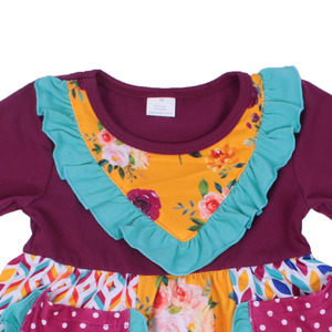 Set di Abbigliamento per Bambine in Stile Floreale alla Moda, Vendita all'Ingrosso di Completi per Bambini - Product Image 5