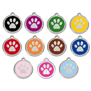 Etiqueta de identificación de perro y gato con forma personalizada, grabado láser de aluminio, sublimación en blanco, Nombre de mascota, <span class=keywords><strong>plat</strong></span> - Product Image 5