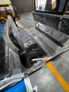 Tuk Tuk a Tre Ruote con Carrozzeria Aperta, Triciclo Elettrico <span class=keywords><strong>Taxi</strong></span> per 6 Passeggeri, Carico Utile 420kg, Motore 3000W, Batteria 60V, Velocità 50-70km/h, Autonomia 90km - Product Image 3